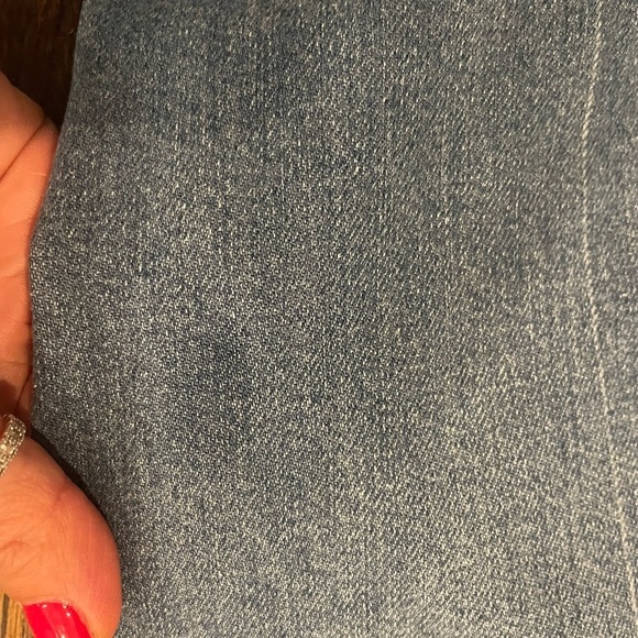 Anthropologie Pilcro High Rise Flare Jeans Raw Hem Size 30 - Picture 7 of 13